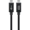 Cabo USB-C WENTRONIC USB4 Gen4 1.2m — suporta 16k@60Hz e 4K@120Hz