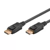 Cabo Essential DisplayPort macho > DisplayPort macho, 8K / 120Hz (preto, 2 metros, 40 Gbit/s, DisplayPort 2.0 / 2.1)