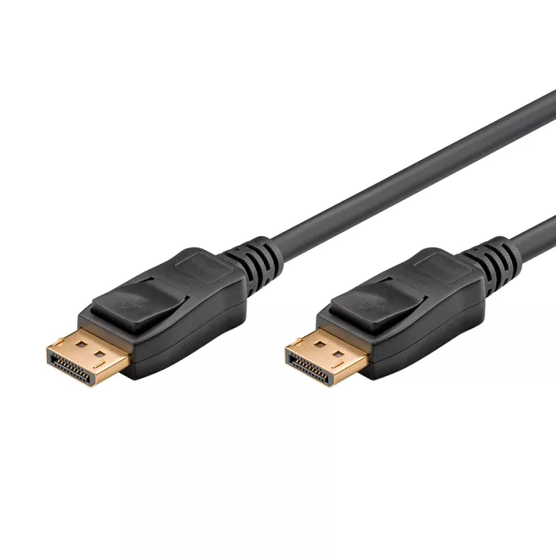 Goobay cabo DisplayPort 74749 3 m preto