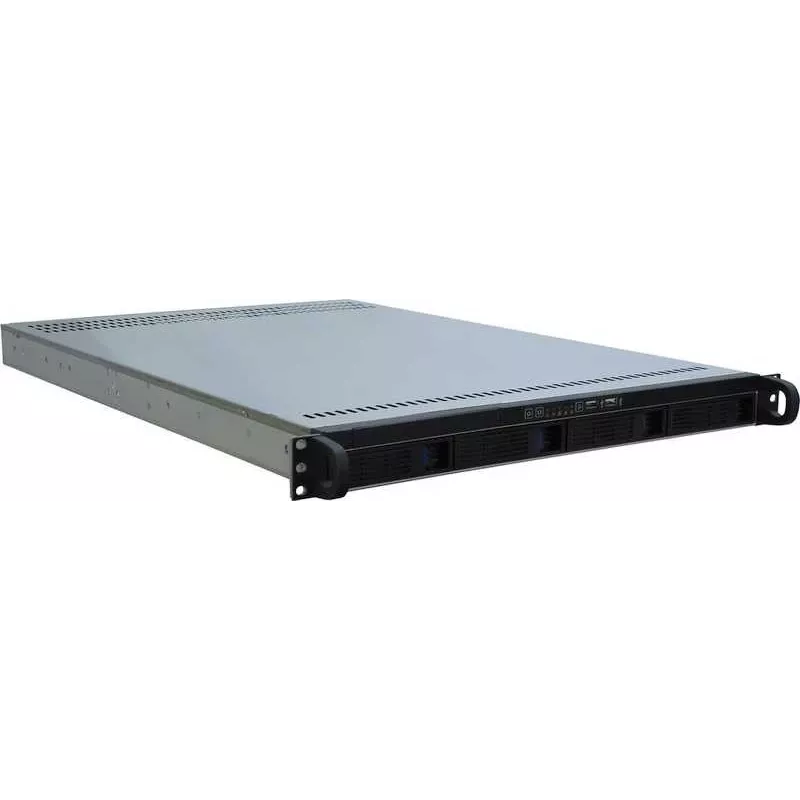 Inter-Tech IPC 1U-10255 Rack preto