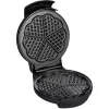 Máquina de waffles Severin WA 2103 para 4 waffles 1200 W preto, prateado
