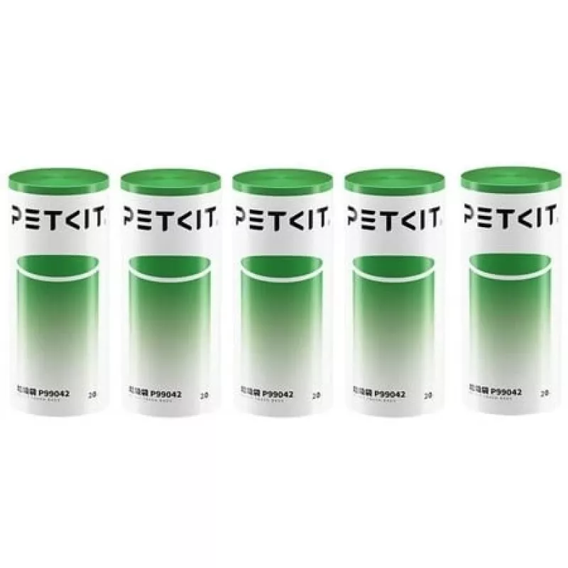 Sacos de resíduos para caixas de areia automáticas para gatos PETKIT compatíveis com PURA MAX, PURA MAX 2, PUROBOT MAX PRO — Steel