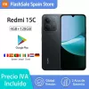 Xiaomi Redmi 15C 4G Smartphone 6,9 polegadas 4/128GB Midnight Black