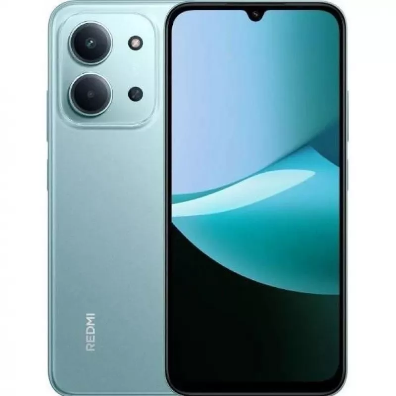 Xiaomi Redmi 15C 4G | Mint Green | 6,9 polegadas | IPS LCD | 720 x 1600 píxeis | Mediatek | RAM interna 4 GB | 256 GB | Dual SIM | Nano SIM | 4G | resolução da câmara principal 50 MP | câmara secundária 8 MP