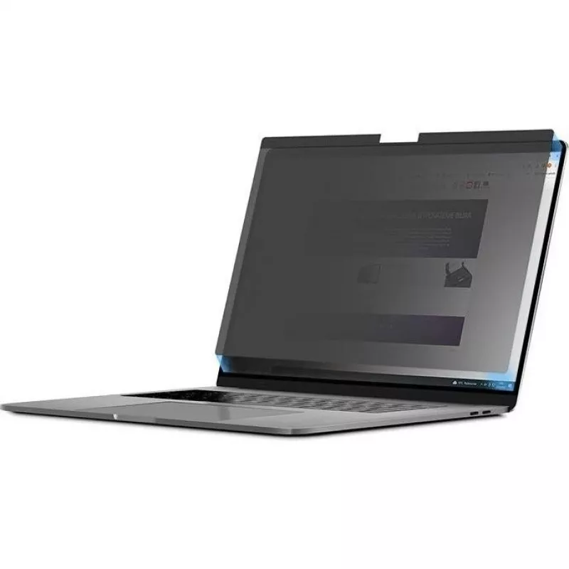 Filtro de privacidade Qoltec GDPR para MacBook Air 13 6 magnético proteção ocular (13.60, 16:9), película protetora para portátil