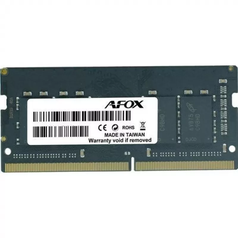 AFOX Memória SO-DIMM DDR4 16GB 3200MHz (1 X 16GB, 3200MHz, DDR4-RAM, SO-DIMM), Memória RAM