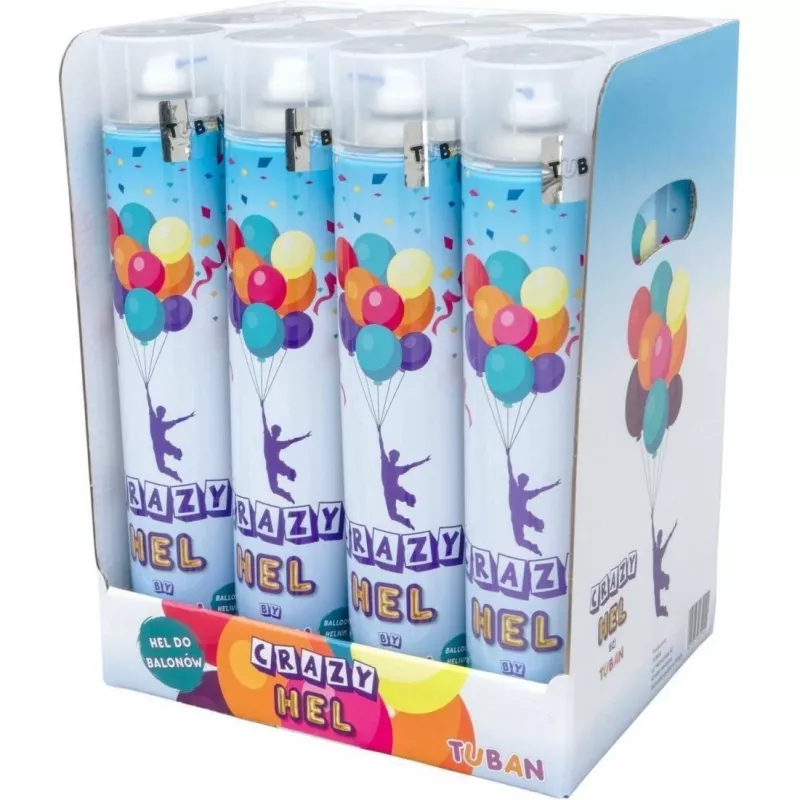 Tuban CRAZY HEL Hélio 12 unidades pack TU3294