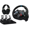Controlador de jogos LOGITECH G29 EU + G435 Preto Alumínio Preto USB Volante + Pedais + Auscultadores PC