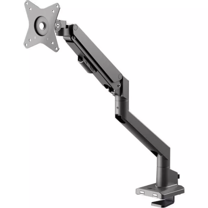 Goobay Pro 70813 suporte de secretária para um monitor com mola a gás, VESA, 17-32" (43-81 cm), 9 kg, preto