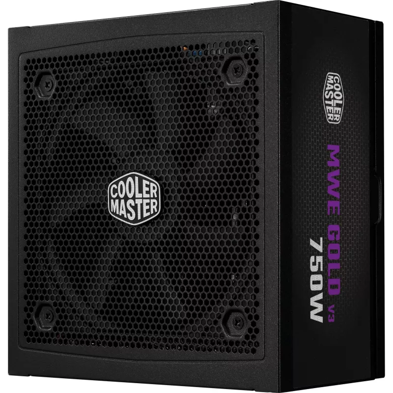 Cooler Master GX II Gold 750 ATX3.1 (750W), fonte de alimentação para PC, preto