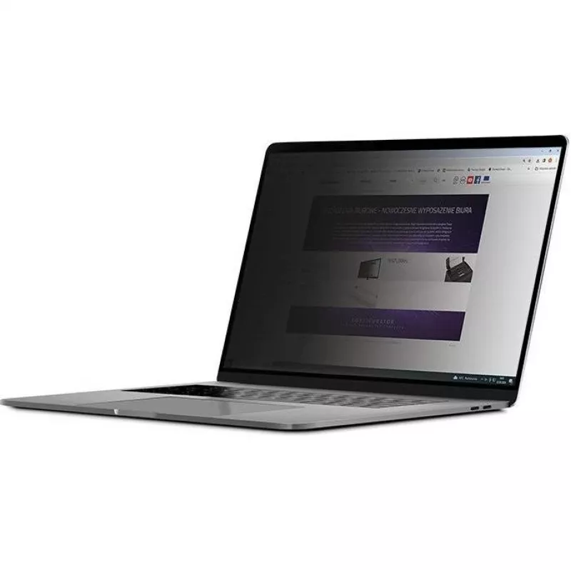 Qoltec 51051 filtro de privacidade RGPD para portátil, 14 polegadas, 16:9
