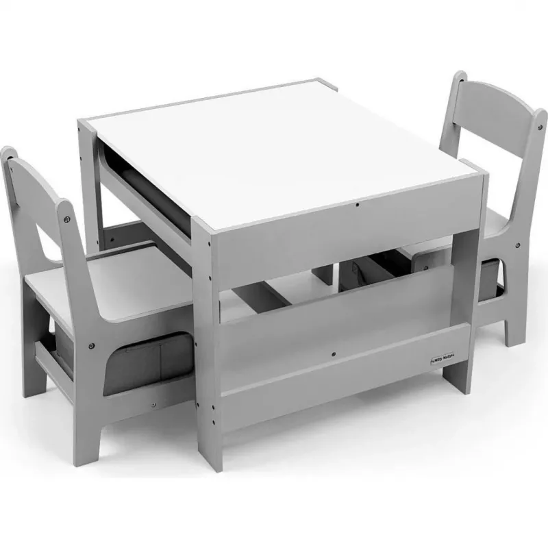 Conjunto de móveis para crianças Milly Mally Sven Cinzento 5489 — conjunto compacto em cinzento