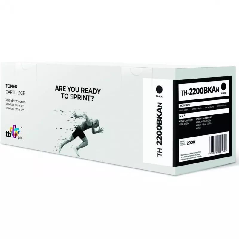 Toner para HP Color LaserJet Pro 4202 W2200A TH-2200BKAN 100 novo preto