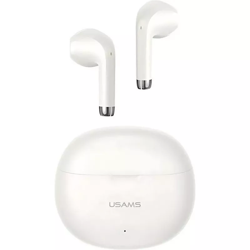 Auscultadores TWS Usams US-YO17 - série Rhymbo BT5.3 (sem cancelamento de ruído, 7h, sem fios), auriculares, bege