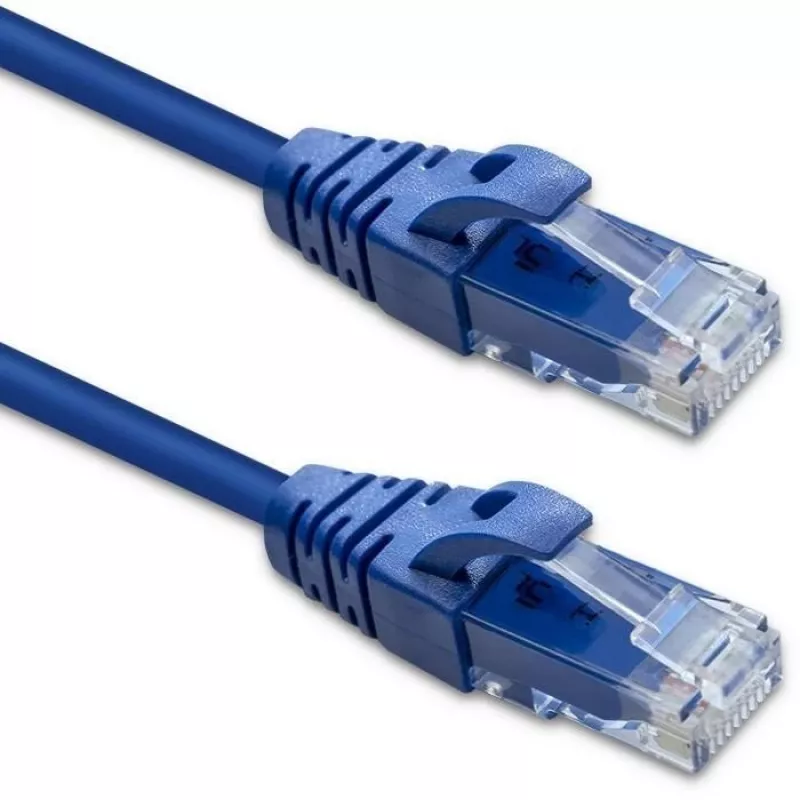Cabo de rede QOLTEC 54534 2xRJ45 UTP CAT6 5m preto