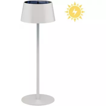 Candeeiro de secretária GOOBAY RB73929 sem fios Solar LED, branco