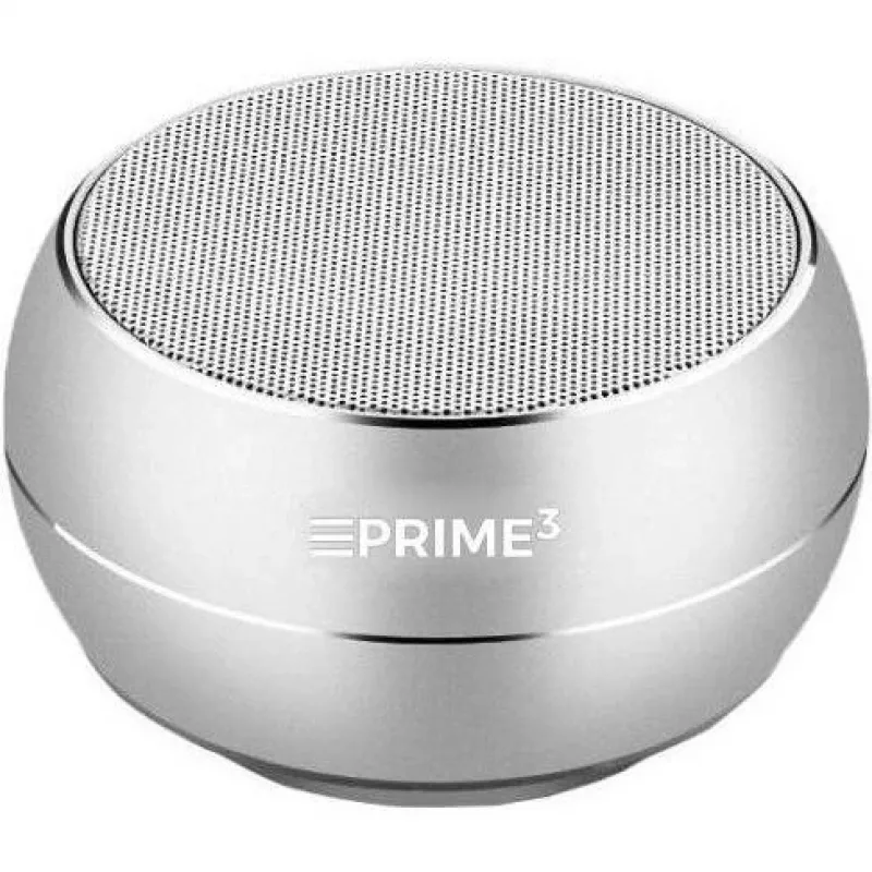 Altifalante Bluetooth Prime3 ABT03SL (prateado) (5h, bateria), altifalante Bluetooth, prateado
