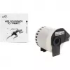 TB Print TBEB-DK22205 rolo de etiquetas para Brother, 62 mm x 30,48 m, preto sobre branco