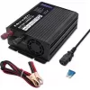 Qoltec 51952 carregador inteligente Monolith para baterias LiFePO4/AGM/GEL/SLA, 10 A, 24 V