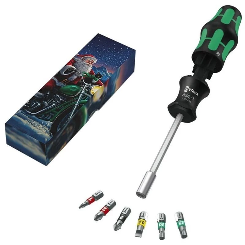 Wera Kraftform Kompakt 27 conjunto 1 conjunto de chaves de fendas com punhos ergonómicos e pontas de precisão