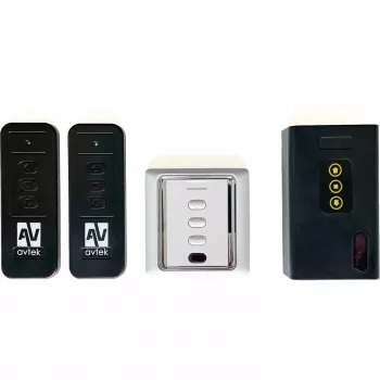 Trigger elétrico RF IR 12V AVTEK 1EVA10 — Trigger elétrico RF/IR 12V para educação e hobby