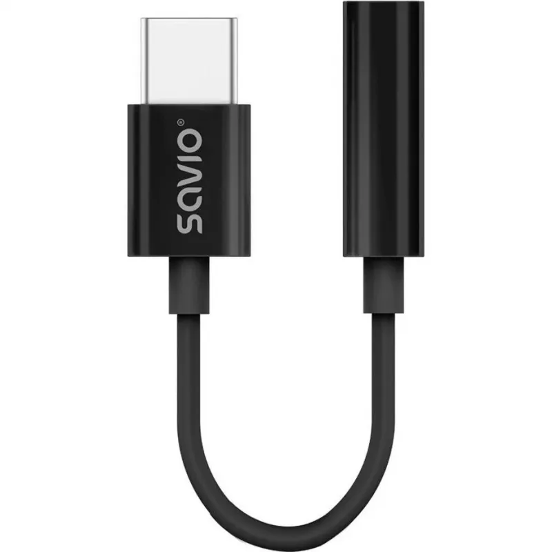 Adaptador áudio USB-C Jack 3,5mm AK-74