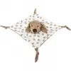 Peluche TULILO Milly cão bege 25x25 cm chupeta macia para bebé