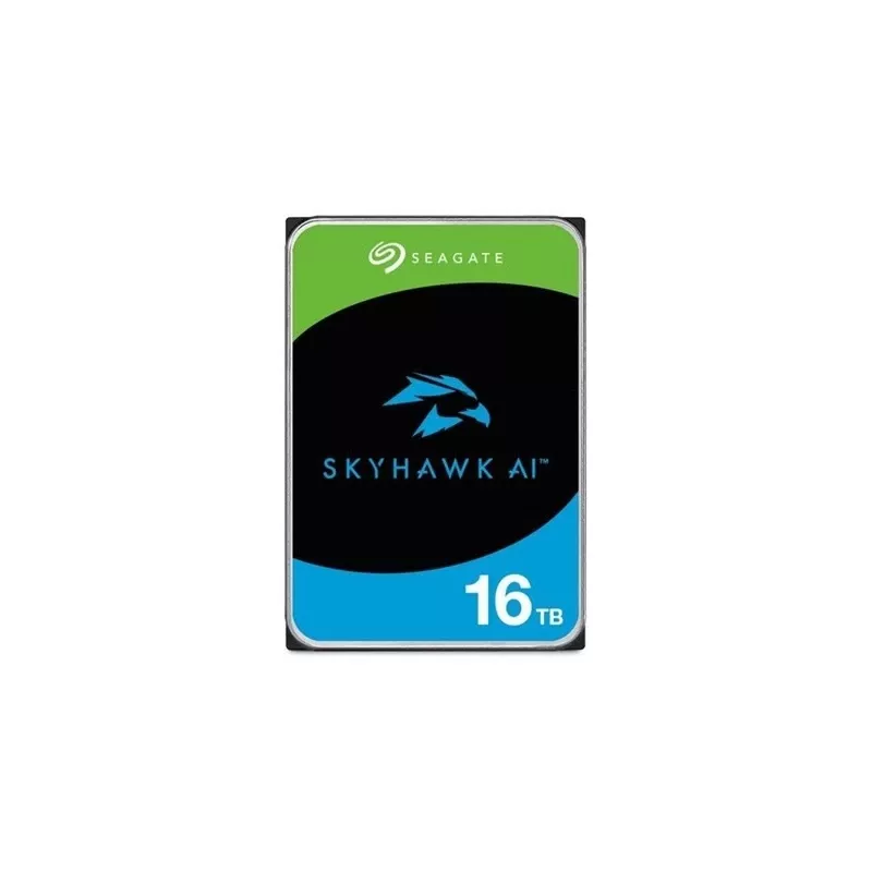 Seagate SkyHawk AI ST16000VE005 disco rígido interno 16 TB 7200 RPM 512 MB 3,5 polegadas Serial ATA III