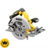 Serra circular DeWALT DCS572NT — 18 V Li‑Ion, sem escovas, lâmina de 184 mm, profundidade de corte 58 mm (90°), inclinação 57°