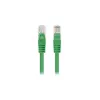 Cabo de rede Cat.5e UTP 1m verde pack de 10 PCU5-20CC-01