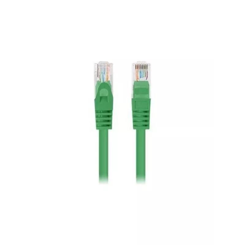 Cabo de rede Cat.5e UTP 1m verde pack de 10 PCU5-20CC-01