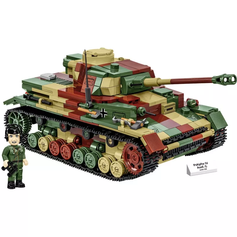 Blocos WWII PZKPFW IV AUSF.G 1107 blocos