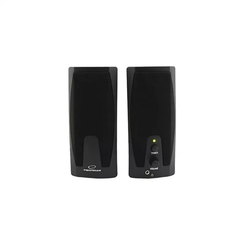 Altifalante Esperanza EP110 2 vias preto com fios 6 W