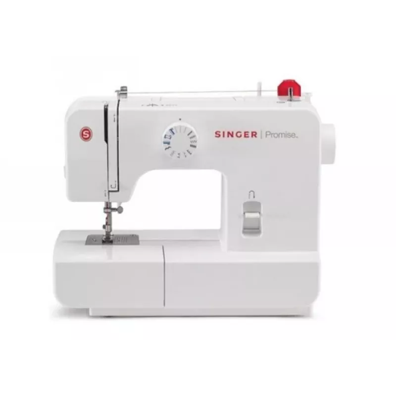 Singer | Promise 1408 | máquina de costura | número de pontos 8 | número de casas de botão 1 | branco