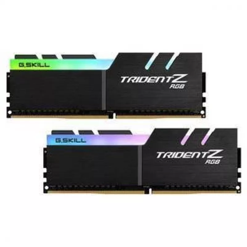 DIMM 32 GB DDR4-3600 (2x 16 GB) Dual-Kit, memória preta, F4-3600C16D-32GTZRC, Trident Z RGB, INTEL XMP