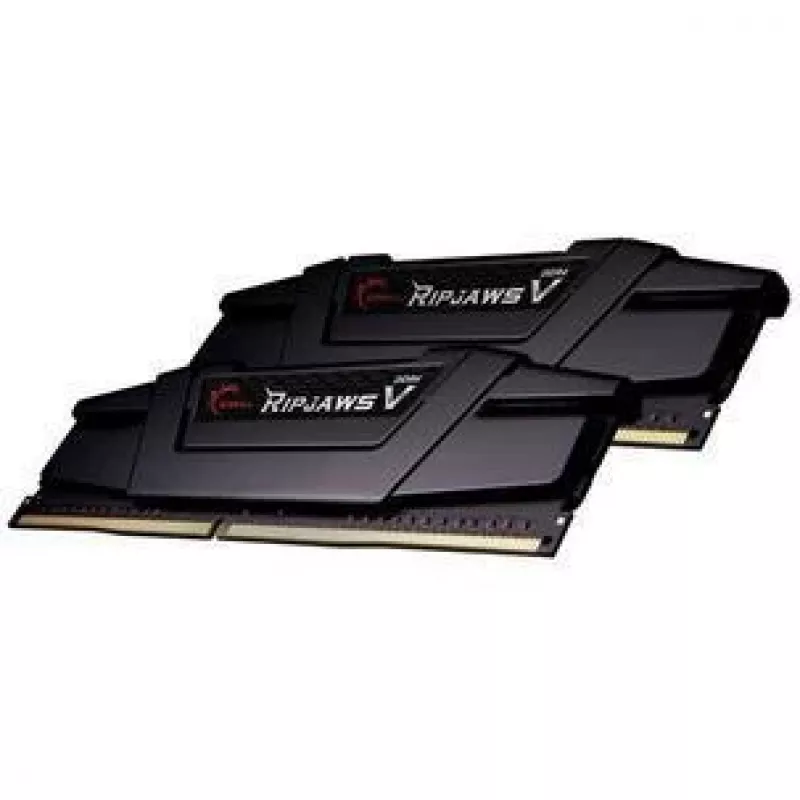 Kit de memória RAM G.Skill Ripjaws V DDR4 32GB (2x16GB) 3600MHz CL18, preto (F4-3600C18D-32GVK)