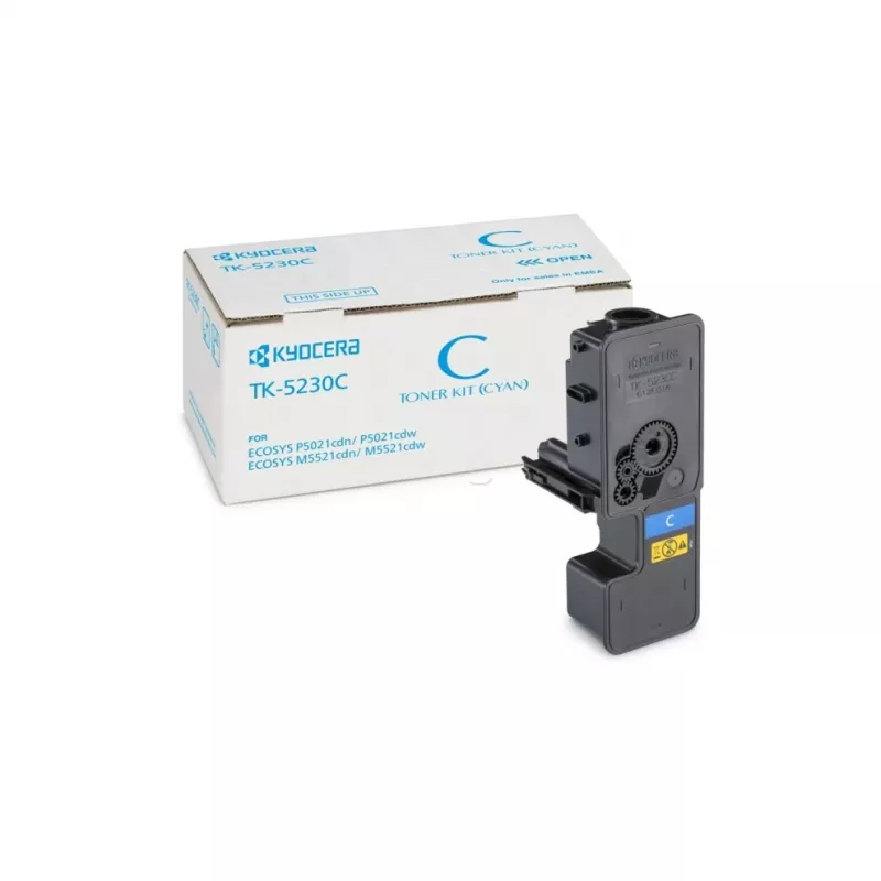 Cartucho de toner KYOCERA TK-5230C 1 unid. original ciano