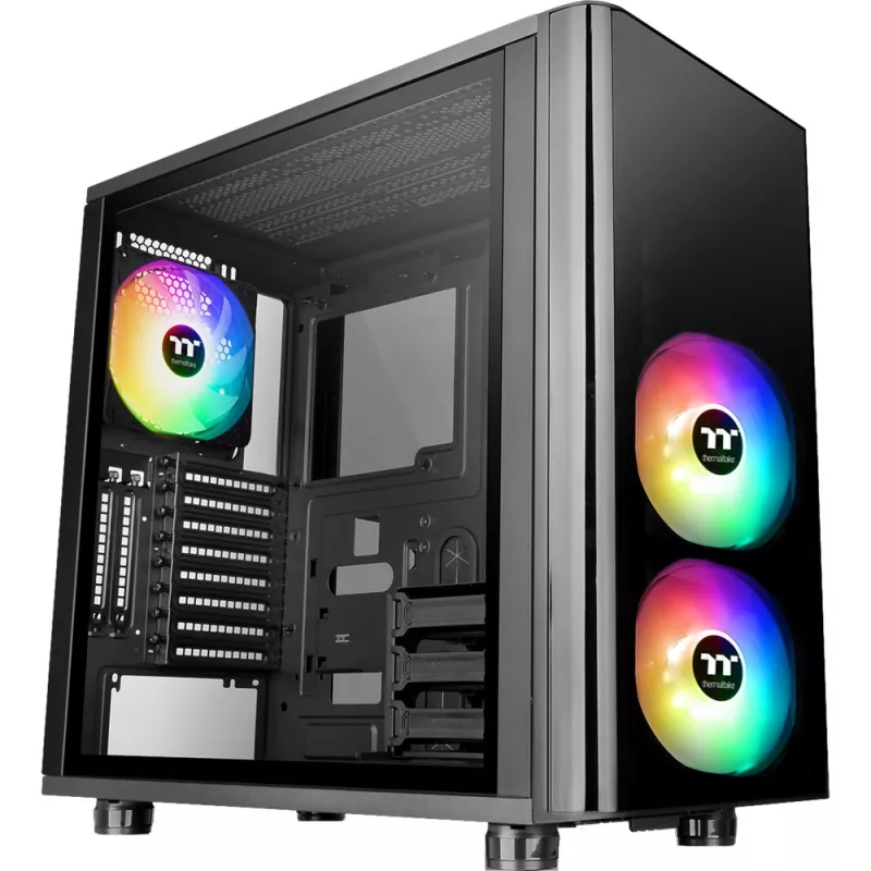 Thermaltake View 31 TG - Edição ARGB - Torre MIDI - ATX - sem fonte de alimentação (PS/2) - preto - USB/Áudio