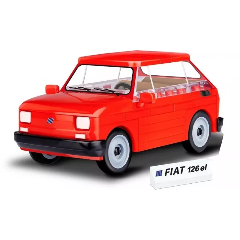 Blocos de construção Cobi Youngtimer Collection Fiat 126p el 24531 — 150 peças