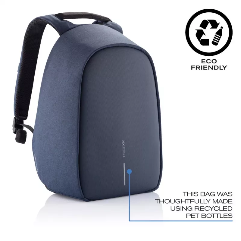 XD Design Bobby Hero XL P705.711 mochila antirroubo, portátil de 17 polegadas, tablet de 12,9 polegadas, porta de carregamento USB, 20 l, preta