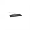 Teclado com fio de tamanho completo Dell KB216 — layout QWERTY nórdico, preto, USB