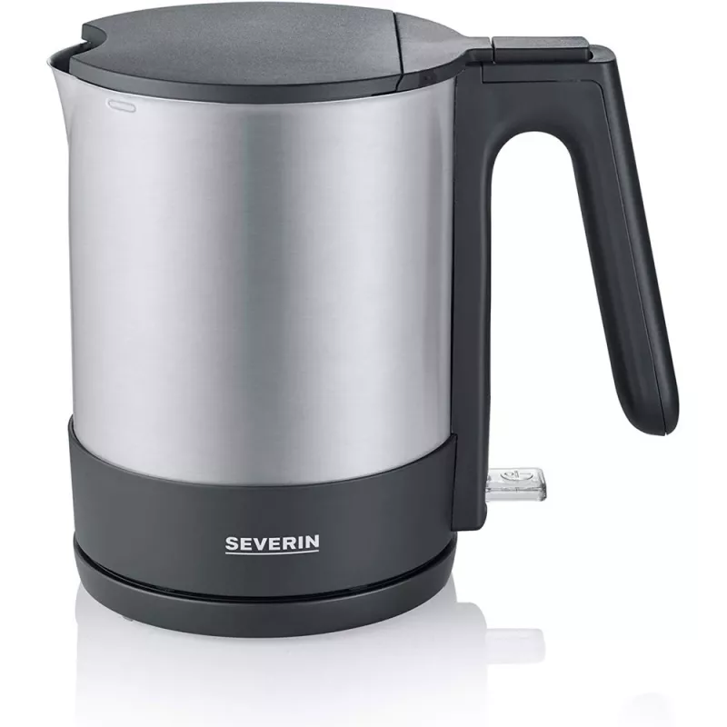 Severin WK 3409 chaleira elétrica 1,7 L preto - aço inoxidável 2200 W (WK 3409)