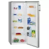 Frigorífico vertical BOMANN VS 7316 IX, 242 L, aço inoxidável, classe energética E, 5 prateleiras de vidro