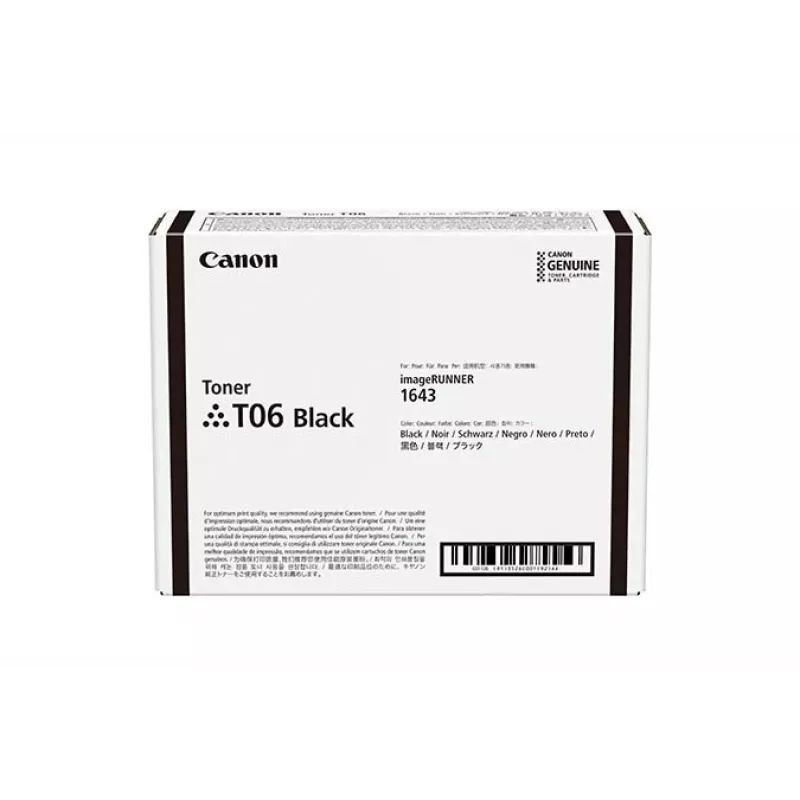 Toner Canon T06 3526C002 3000 páginas preto