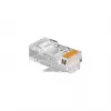 Ficha RJ45 GEMBIRD PLUG3UP6/100, Cat5, ficha reta, transparente, contactos dourados, pack de 100