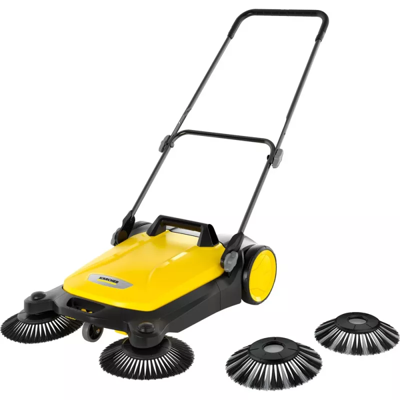 Varredora Kärcher S 4 Twin 2 em 1 preta amarela