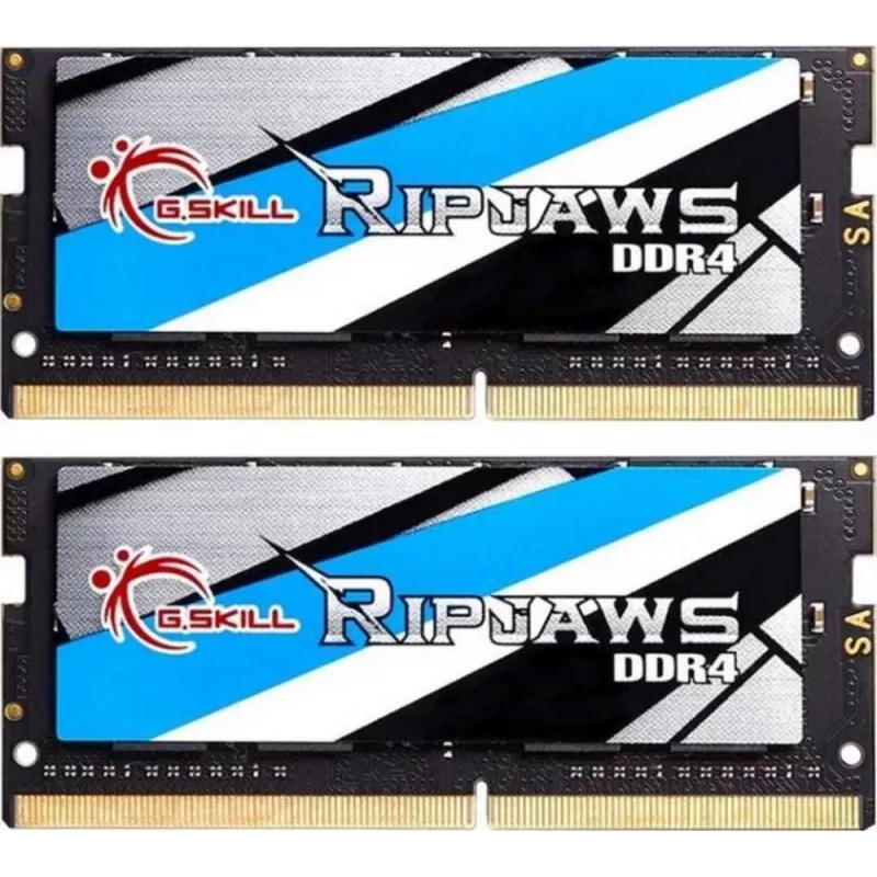 SO-DIMM 32 GB DDR4-2666 (2x 16 GB) kit duplo, memória F4-2666C19D-32GRS, Ripjaws