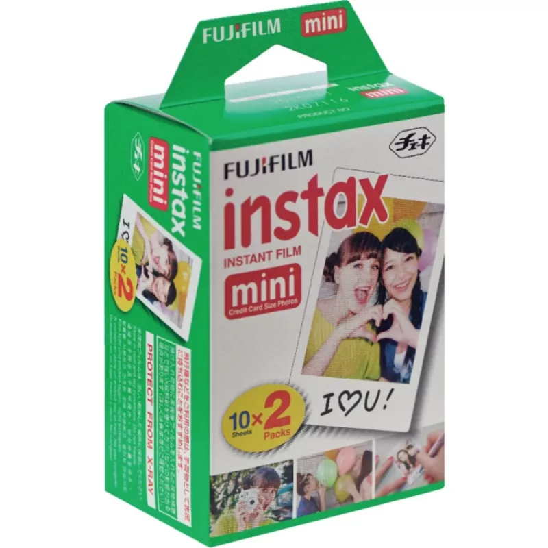 Fujifilm 16567828 Filme. 2x10 folhas pack=2 para Fujifilm Instax Mini