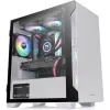 Caixa para PC Thermaltake S100 Tempered Glass Snow Edition Micro Tower branco