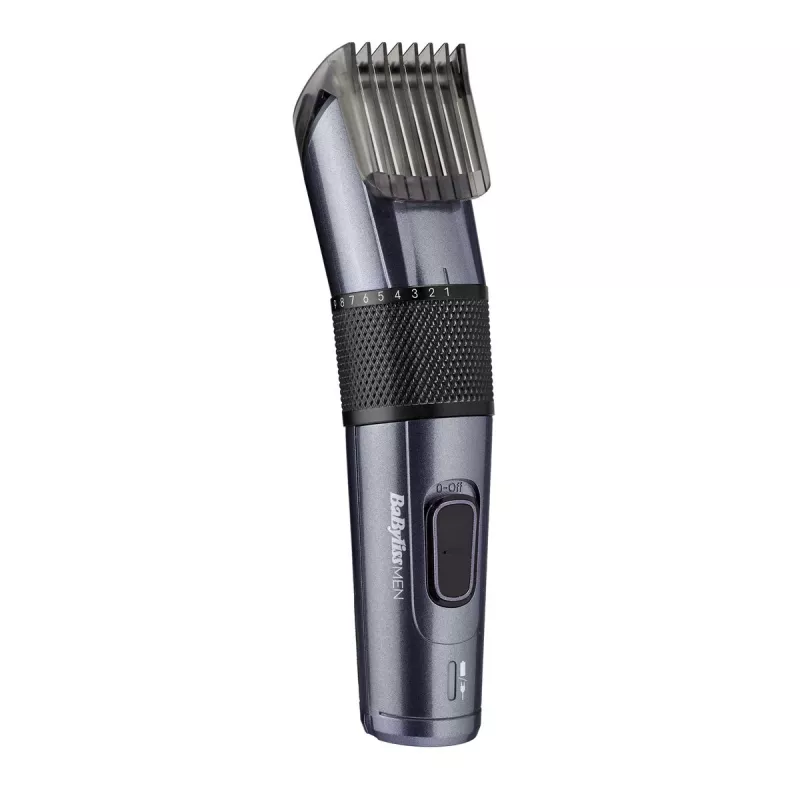 BaByliss E976E máquina de cortar cabelo, cinzenta/preta